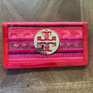 Tory Burch Embroidered Clutch